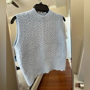 Zara babyblue sweater vest